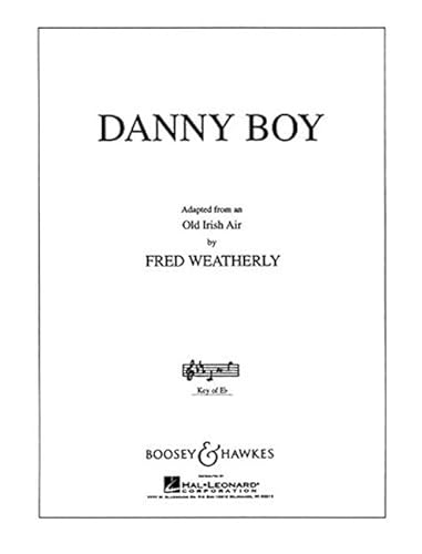 Danny Boy (Eily dear) Es-Dur: from an "Old Irish Air". Gesang und Klavier. von Boosey & Hawkes Publishers Ltd.