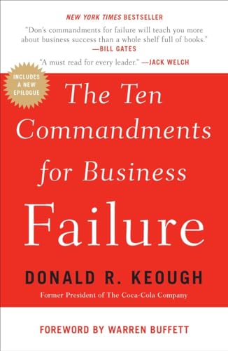 The Ten Commandments for Business Failure von Portfolio