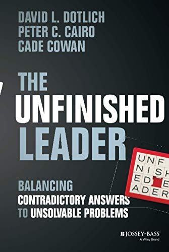 The Unfinished Leader: Balancing Contradictory Answers to Unsolvable Problems