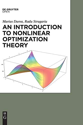 An Introduction to Nonlinear Optimization Theory von de Gruyter