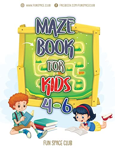 Maze Books for Kids 4-6: Amazing Maze for Kids Activity Books Ages 4-6 (My first book of easy mazes puzzle books for kids, Band 4) von CREATESPACE