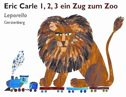 1, 2, 3 ein Zug zum Zoo - Leporello: Pappe
