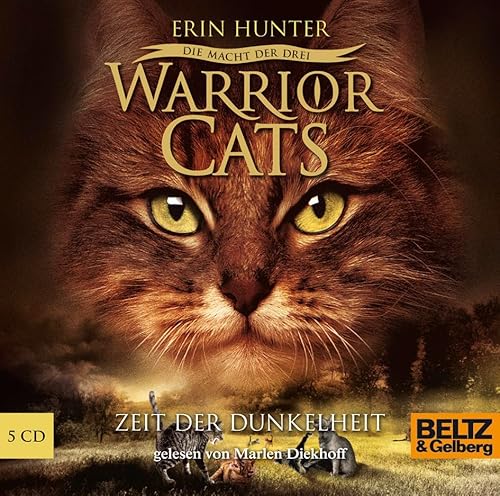 Warrior Cats - Die Macht der drei. Zeit der Dunkelheit: III, Folge 4, gelesen von Marlen Diekhoff, 5 CDs in der Multibox, 6 Std. 46 Min. von Beltz