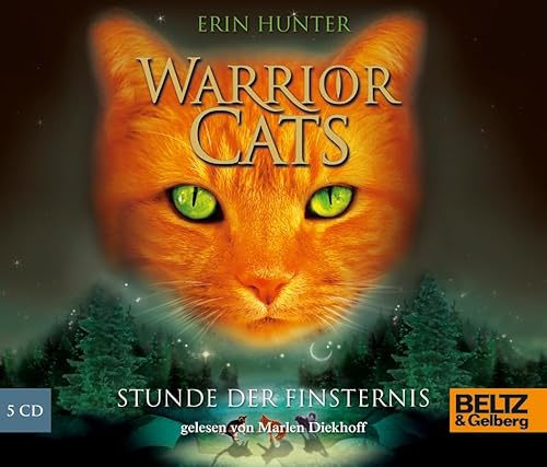 Warrior Cats. Stunde der Finsternis: I, Folge 6, gelesen von Marlen Diekhoff, 5 CDs in der Multibox, 6 Std. 30 Min. von Beltz