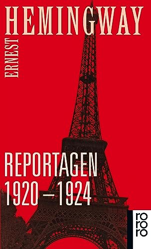 Reportagen 1920 - 1924 von Rowohlt