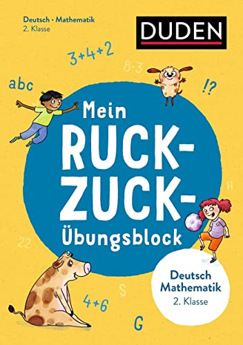 Mein Ruckzuck-Übungsblock Deutsch/Mathe 2. Klasse: Mit Lernerfolgskontrolle im Block (Ruckzuck-Blöcke) von Bibliograph. Instit. GmbH