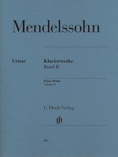 Klavierwerke Band II: Besetzung: Klavier zu zwei Händen (G. Henle Urtext-Ausgabe) von HENLE