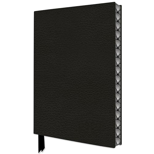 Ebony Black Artisan Notebook (Flame Tree Journals) (Artisan Notebooks): Unser hochwertiges, liniertes Blankbook mit Softcovereinband aus Kunstleder ... Buchschnitt (Exquisit Notizbuch DIN A 5) von Flame Tree Gift