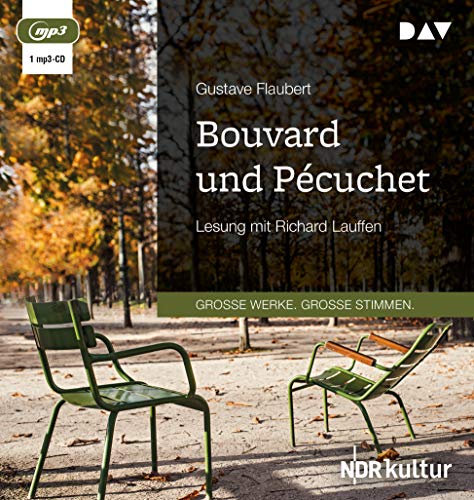 Bouvard und Pécuchet: Lesung mit Richard Lauffen (1 mp3-CD)