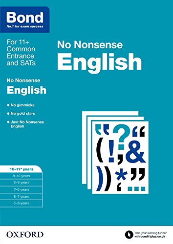 Bond: English: No Nonsense: 10-11+ years von Oxford University Press