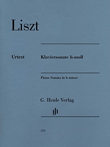 Franz Liszt - Klaviersonate h-moll: Besetzung: Klavier zu zwei Händen: Instrumentation: Piano solo (G. Henle Urtext-Ausgabe)