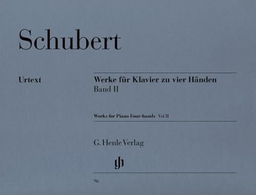 Werke für Klavier zu vier Händen, Band II: Besetzung: Klavier zu vier Händen (G. Henle Urtext-Ausgabe) von HENLE