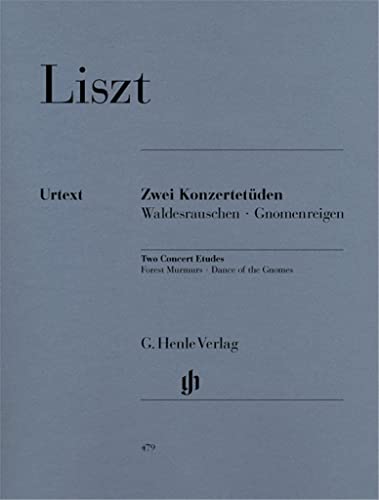 Zwei Konzertetüden; Klavier 2 ms: Instrumentation: Piano solo (G. Henle Urtext-Ausgabe) von Henle, G. Verlag