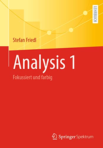 Analysis 1: Fokussiert und farbig von Springer Spektrum