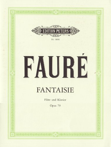 Fantasie C-Dur op. 79: für Flöte und Klavier (Edition Peters) von Alfred Music