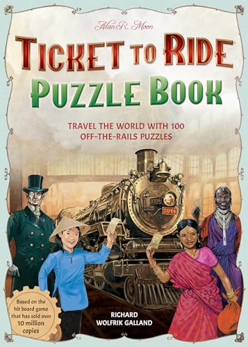 Ticket to Ride Puzzle Book: Travel the World with 100 Off-the-Rails Puzzles von WELBECK