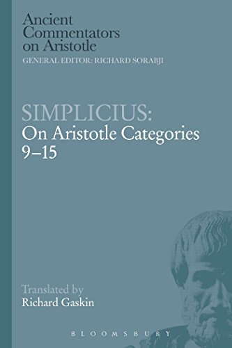 Simplicius: On Aristotle Categories 9-15 (Ancient Commentators on Aristotle) von Bloomsbury