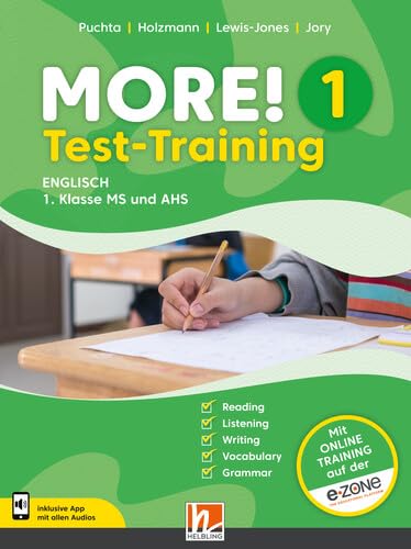 MORE! 1 (LP 23) | Test-Training: Schularbeiten optimal vorbereiten! von Helbling Verlag