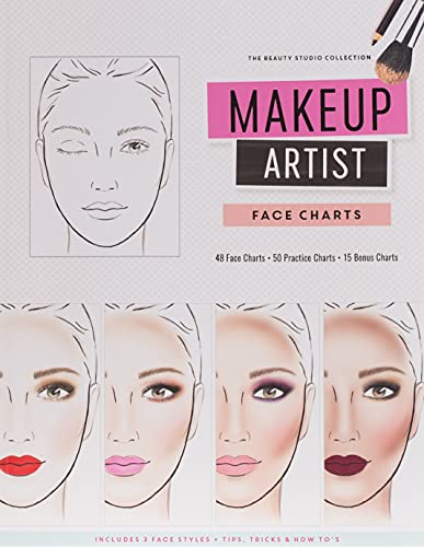 Makeup Artist Face Charts (Beauty Studio Collection) von CREATESPACE