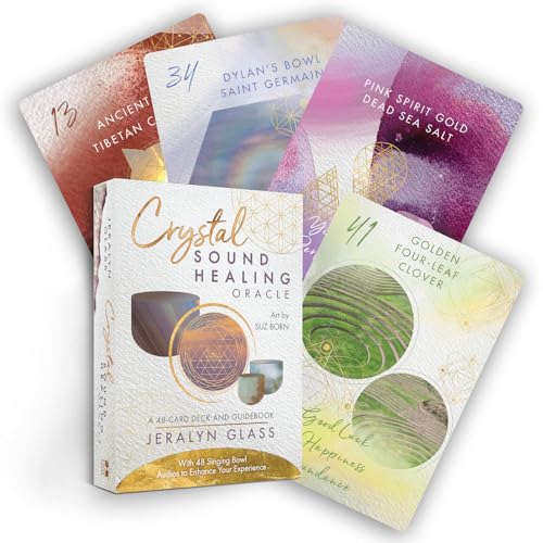 Crystal Sound Healing Oracle: A 48-Card Deck and Guidebook with 48 Singing Bowl Audios to Enhance Your Experience von Hay House
