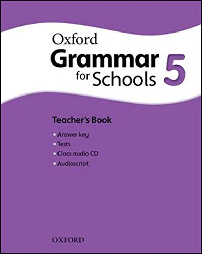Oxford Grammar for Schools 5. Teacher's Book and Audio CD Pack von Oxford University Press