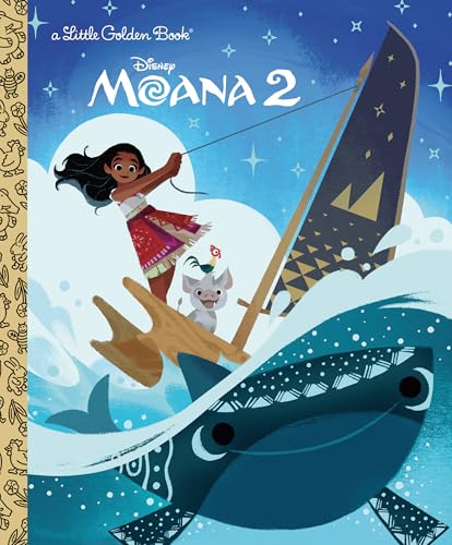 Disney Moana 2 (Little Golden Books)