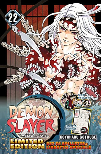 Demon slayer. Kimetsu no yaiba. Limited edition. Con libretto. Con 8 spillette (Vol. 22) (Big) von Star Comics