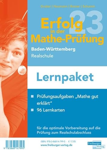 Lernpaket Basis Realschulabschluss 2023 Baden-Württemberg von Freiburger Verlag