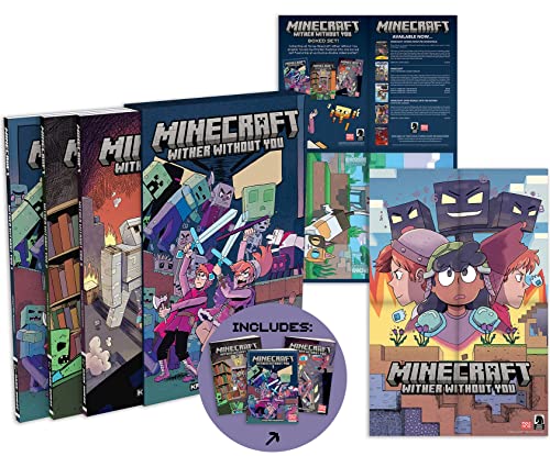 Minecraft: Wither Without You Boxed Set (Graphic Novels): Wither Without You Set von Dark Horse Books