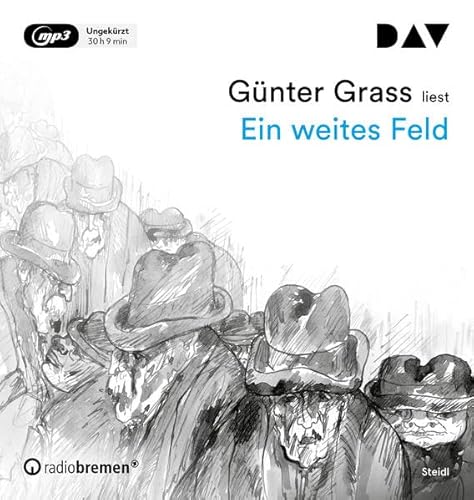 Ein weites Feld: Ungekürzte Autorenlesung (3 mp3-CDs) (Günter Grass - die Autorenlesungen) von Der Audio Verlag, Dav