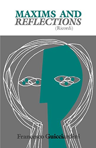 Maxims and Reflections (Ricordi) von University of Pennsylvania Press