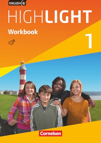 English G Highlight - Hauptschule / Band 1: 5. Schuljahr - Workbook mit Audio-Materialien: Workbook mit Audios online von Cornelsen Verlag GmbH