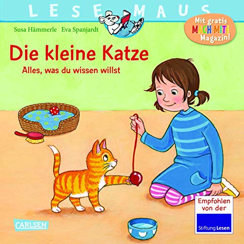 LESEMAUS 175: Die kleine Katze - alles, was du wissen willst (175) von Carlsen