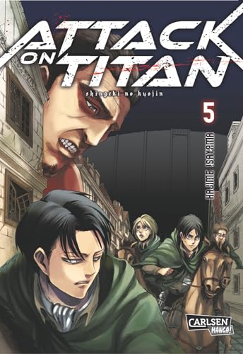 Attack on Titan 5: Atemberaubende Fantasy-Action im Kampf gegen grauenhafte Titanen von CARLSEN MANGA