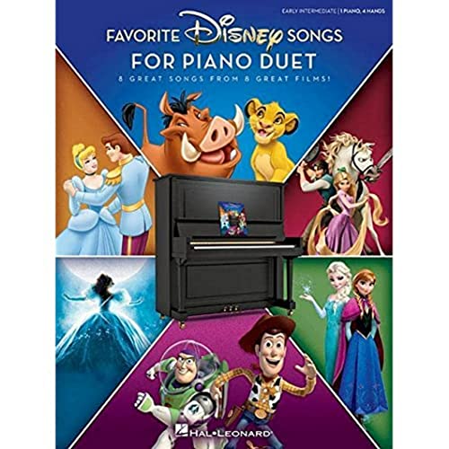Favorite Disney Songs for Piano Duet: 1 Piano, 4 Hands / Early Intermediate: 1 Piano, 4 Hands / Early Intermediate National Federation of Music Clubs 2024-2028 Selection von HAL LEONARD