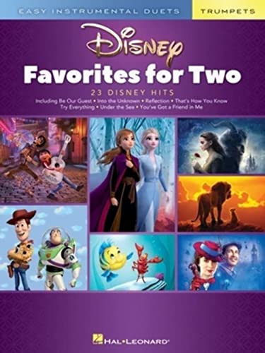 Disney Favorites for Two Trumpet: Easy Instrumental Duets - Trumpet Edition von HAL LEONARD