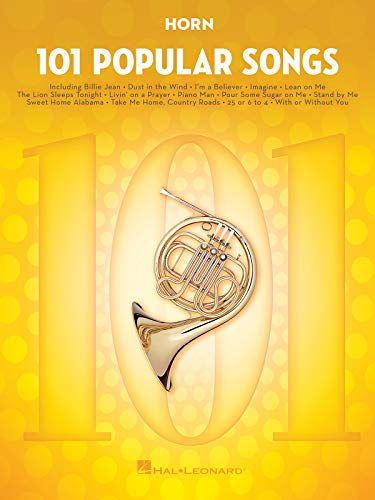 101 Popular Songs - Horn: Noten, Sammelband für Horn