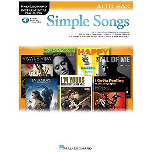Simple Songs: Alto Saxophone (Hal Leonard Instrumental Play-Along): With Downloadable Audio von HAL LEONARD
