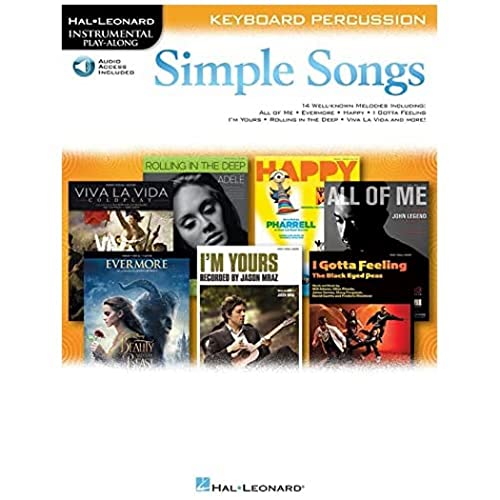 Simple Songs: Keyboard Percussion (Hal Leonard Instrumental Play-Along)