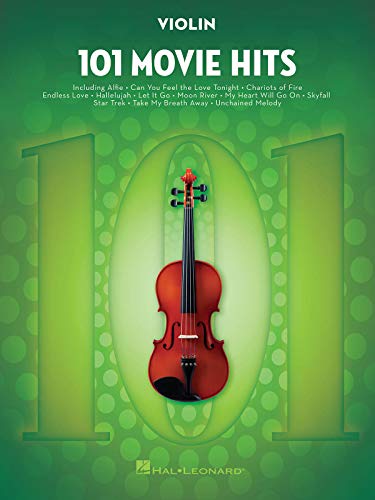 101 Movie Hits -For Violin-: Noten, Sammelband für Violine
