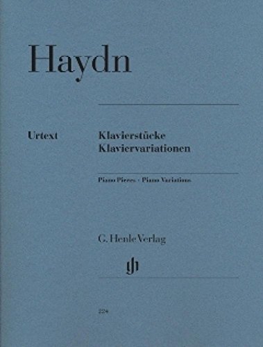 Klavierstuecke · Klaviervariationen. Klavier: Besetzung: Klavier zu zwei Händen (G. Henle Urtext-Ausgabe) von HENLE