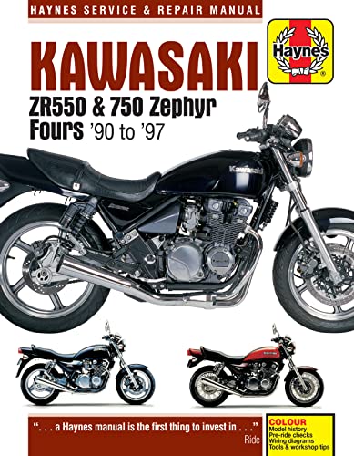 Kawasaki ZR550 & 750 Zephyr Fours (90-97) (Haynes Service & Repair Manual) von Haynes