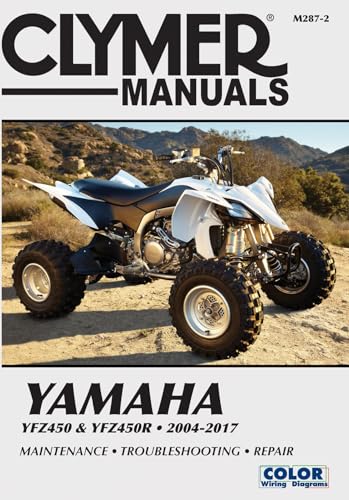 Yamaha Yfz450 & Yfz450r 2004-2017 (Clymer Manuals) von Haynes Manuals