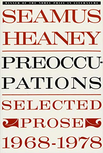 PREOCCUPATIONS PB: Selected Prose, 1968-1978