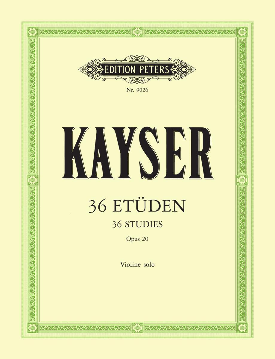 36 Etüden op. 20