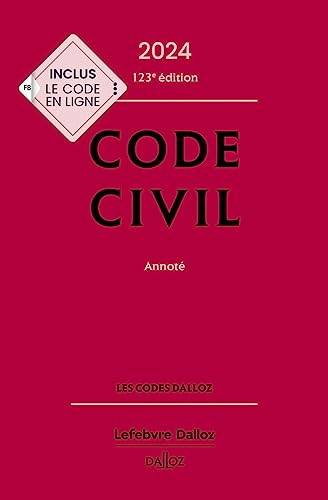 Code civil 2024, annoté. 123e éd. von DALLOZ