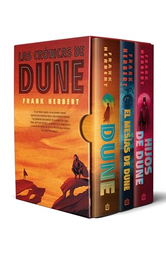 Trilogía Dune, edición de lujo (estuche con: Dune | El mesías de Dune | Hijos de Dune): Dune / El Mesías De Dune / Hijos De Dune/ Dune / Dune Messiah / Children of Dune (Best Seller)