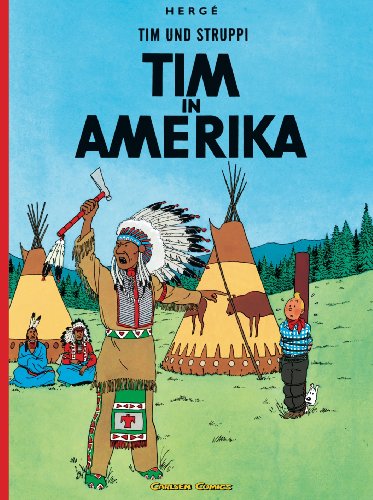 Tim und Struppi 2: Tim in Amerika: Kindercomic ab 8 Jahren. Ideal für Leseanfänger. Comic-Klassiker (2)