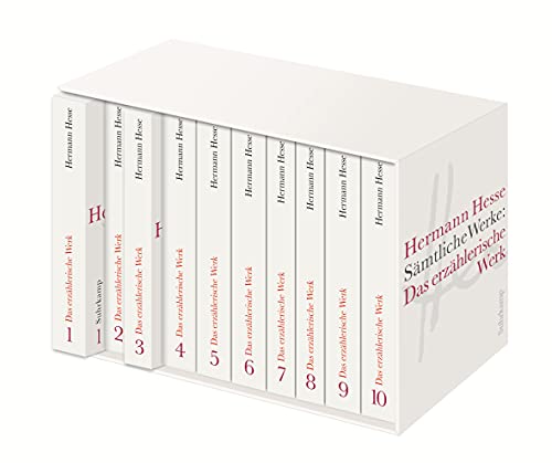 Hermann Hesse - Das erzählerische Werk: Sämtliche Jugendschriften, Romane, Erzählungen, Märchen und Gedichte: 10 Bände in Kassette (suhrkamp taschenbuch) von Suhrkamp Verlag AG