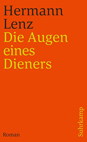 Die Augen eines Dieners: Roman (suhrkamp taschenbuch) von Suhrkamp Verlag